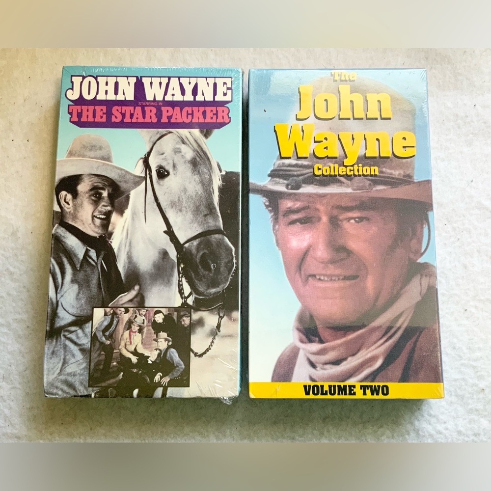 John Wayne VHS Collection